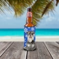thumbnail image 2 of Carolines Treasures KJ1178MUK Winter Snowflakes Holiday Schnauzer Ultra Hugger for slim cans Slim Can multicolor, 2 of 6