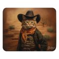 thumbnail image 1 of Mouse Pad SVART de Superficie Suave, base antideslizante, con diseño orginal de Gato estilo arte urbano, Diseño21, 22*18 cm, 1 of 4