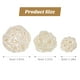 thumbnail image 2 of 15 piezas de bolas de mimbre de ratán para decoración colgante de bodas, fiestas de Navidad, móviles de 3 cm, 4 cm y 5 cm (blanco), 2 of 6