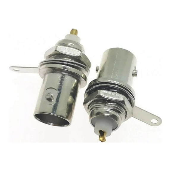 BNC Female Jack Straight Bulkhead Mount Solder Cup RF Connector