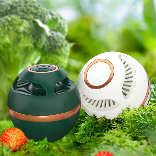 Bowayaoa Mini Portable Refrigerator Deodorizer, Ozone Odor Eliminator for Fridge, Effective Smell Remover for Home Kitchen Closet Car, USB Rechargeable