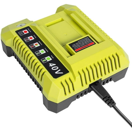 

for Ryobi OP401 40 Volt Lithium Ion Battery Charger Replace for Ryobi OP40301 OP40401 OP40501 OP40601 OP4015 OP4026 OP4026A OP4030 OP4040 OP4050 Li-ion Battery
