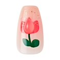 thumbnail image 4 of KISS Gel Fantasy Allure Press-On Nails, All Yours, Pink, Medium Coffin, 31 Pieces, 4 of 10
