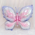 thumbnail image 4 of Globos de papel de aluminio de mariposa grande, Globos de aire de helio, decoraciones para fiesta de cumpleaños, Baby Shower, juguete para niños, accesorios para fotos（Azul marino Otros, 4 of 5