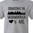 thumbnail image 4 of Inktastic Sacramento California Someone Loves Me Skyline Youth T-Shirt, 4 of 5