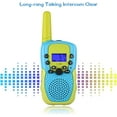 thumbnail image 4 of Walkie Talkies for Kids: Toys for 3-14 Year Old Children's, Sherry Channels 2 Way Radio Toy with Backlit LCD Flashlight, 3 Miles Range for Outside, Camping, Hiking, 4 of 5