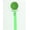 White, variant on Quilted Crystal Pacifier Clip with Solid Ribbon, Bright Colors