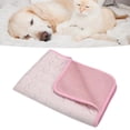 thumbnail image 4 of Estera de enfriamiento para mascotas Disipación de calor Transpirable Cómoda Almohadilla de hielo para mascotas de moda para verano S (adecuada para hasta 4 kg / 8,8 lb) Rosa, 4 of 10