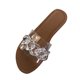 thumbnail image 2 of Sandalias Mujer Zapatillas planas Transparente Cómodo Playa Zapatos romanos Flip Flop Wmkox8yii  hj789, 2 of 4