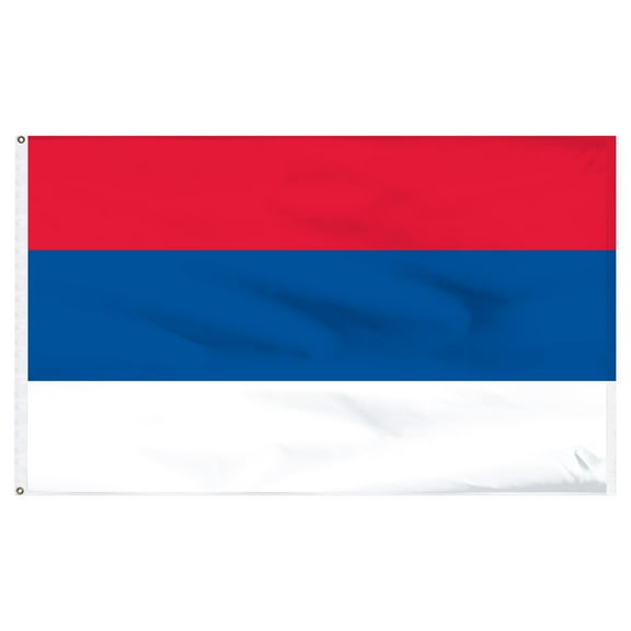Serbia 4ft x 6ft Nylon Flag