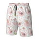 thumbnail image 4 of Fotbe Swan And Flowers Trajes de Baño Estampados para Hombre, Shorts de Verano de Secado Rápido, Ropa de Playa, Bañadores-3X-Large, 4 of 6