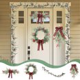 thumbnail image 1 of Christmas Supplies Christmas Decoration Wreath Rattan Crosses Border Holiday Arrangement Simulation Lintel Upside Down Christmas Tree Holiday Shopping Mall Windowses, 1 of 9