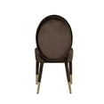 thumbnail image 4 of Chic Home Jerett Dining Chair Velvet Upholstered Set of 2, 4 of 5
