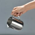 thumbnail image 3 of Milk Frothing Pitcher Jug - Stainless Steel Coffee Tools Cup - Suitable for Espresso, Latte Art and Frothing Milk, Espresso Coffee Cup Latte Milk Frothing Jug Kitchen Accessories, 3 of 7