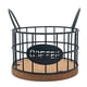 thumbnail image 5 of Soporte para cápsulas de café, contenedor para cápsulas de café, para almacenar 10 cápsulas de café de 52 mm, barra de café negro, 5 of 9
