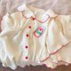 thumbnail image 1 of Pijamas Kawaii Sanrio Hello Kitty Anime Kuromi Pachacco moda Ins pantalones cortos simples de manga corta conjunto de ropa para el hogar Y2K Sweet Girls, 1 of 4