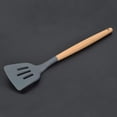 thumbnail image 3 of Juego de 8 piezas caja de colores - Juego de utensilios de cocina con mango de madera de silicona de 8 piezas Xemadio LN-1229, 3 of 8