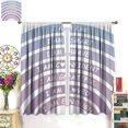 thumbnail image 3 of Boho Rainbow Curtains Classroom Reading Corner Kind Amazing Brave Smart Loved Rainbow Decor Blackout Window Drapes Book Center Calming Corner Home Girls Room,Purple 42x84in,2 Panel Set, 3 of 6