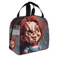 thumbnail image 2 of Saiise Chucky Print Lunch Box for Men Women Adults Lunch Bag for Office Work Picnic - Reusable Portable Lunchbox, 2 of 8