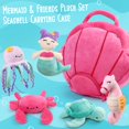 thumbnail image 4 of Conjunto de 5 Animales de Peluche BenBen con Bolsa en Forma de Concha, 4 of 7