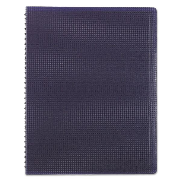 Blueline Duraflex Poly Notebook, 1 Subject, Medium/College Rule, Blue
