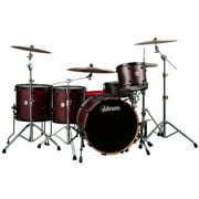 ddrum Reflex Powerhouse 5-Piece Shell Pack - Wine Red Satin
