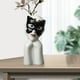thumbnail image 3 of Florero Flor seca Titur de cerámica para decoración negra S Zulema Jarrón de ceramica, 3 of 8