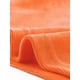 thumbnail image 5 of Disfraz de navidad Top corto de terciopelo con hombros descubiertos y manga larga para mujer Naranja XS, 5 of 6