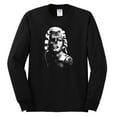 thumbnail image 2 of Manilyn Monroe Skull Face and Body Tattoo | Mens Pop Culture Long Sleeve T-Shirt, Black, Small, 2 of 4
