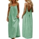 thumbnail image 1 of Una Línea de Vestidos de Verano para las Mujeres 2025 sin Mangas Cami sin Espalda Vestido de Sol Largo Corria de Espagueti Vestidos para las Mujeres, 1 of 9