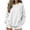 *White, variant on VBVC Women's Corduroy Crew Neck Sweatshirt , Ladies' Loose Fit Long Sleeve Pullover , Casual Fall Winter Tops For Women, S-2XL