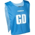 thumbnail image 3 of FORZA Reversible Netball Bibs – Dual-Color Team Bibs with Official Position Markings, Breathable Mesh & Elastic Straps – Set of 17, 3 of 8