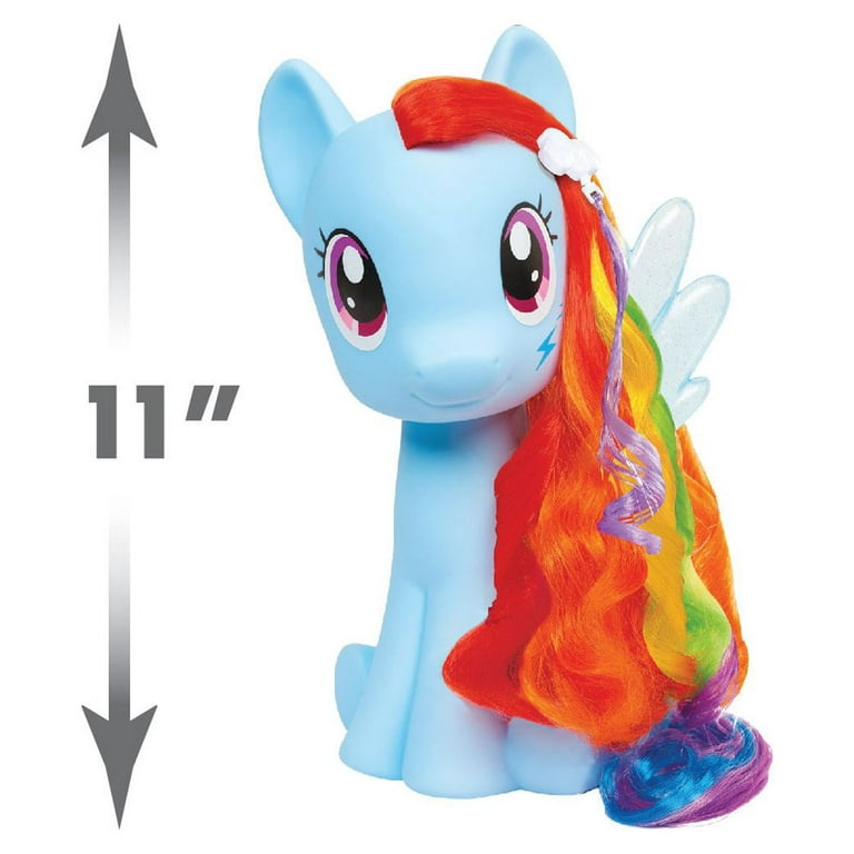 My Little Pony Rainbow Dash Styling Pony, Kids Toys for Ages 3 Up, Gifts  and Presents