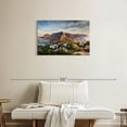 thumbnail image 2 of Elephant Stock Table Mountain Wall Art - Horizontal Canvas Wall Art - Living Room Wall Decor - Places Canvas - Blue And Beige Decor - 30" x 20", 2 of 8