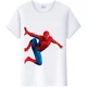thumbnail image 4 of Camisetas Kawaii de estilo Harajuku para niños, camisetas de algodón con estampado de dibujos animados de Marvel, Spider-Man, amigos, camisetas blancas grunge para niñas, 4 of 5