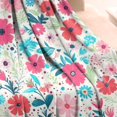 thumbnail image 2 of Pioneer Flower Blanket,Comfortable Soft Flannel Throw Blanket,All Season,Warm Lightweight Blankets for Sofa Bed Couch Living Room Chair,50"x60"(130x150cm), 2 of 4
