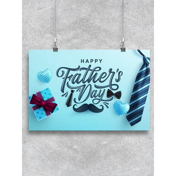 Father's Day Icons Poster -Image by Shutterstock