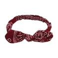 thumbnail image 1 of Redempat Stylish Hairband With Sweat Absorbent Features Stay Fresh And Fashionable Wine Red 1Set, 1 of 6