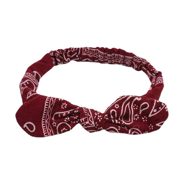 Minnieouse Accesorios elegantes Diademas para el cabello para niñas Manténgase cómodo y elegante Accesorios para el cabello ajustables Accesorio para el cabello Vino rojo
