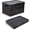 45L All Back(1PK), variant on Collapsible Storage Bins 55L, Heavy Duty Foldable Plastic Crates with Stackable Design for Home, Garage, and Camping Organization