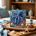 thumbnail image 3 of Clearance Gunhay Ocean Theme Pearl Art DIY Kit, 3D Sparkling Coastal Wall Decor, 3D Octopus Diamond Painting Craft with Frame, Sea Themed Artwork Set for Adults & Beginners, 3 of 8