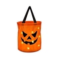 thumbnail image 1 of Halloween Decorations Indoor, LED Light Halloween Candy Bags, Light up Halloween Party, Trick Light up Candy Bags, Multipurpose Reusable Bucket, for Children Halloween Snack Bags, Halloween Decor, 1 of 8