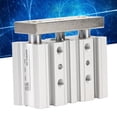 thumbnail image 4 of Air Cylinder, 3 Rod 3 Shaft Easy To Install Accurate Positioning Pneumatic Cylinder  For Mechanical Device, 4 of 8