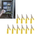 thumbnail image 4 of Clip Aislado Clip De Cocodrilo Clip De Terminal De Prueba Abrazadera De Prueba Eléctrica Clips De Alambre 10 Piezas Clip De Cocodrilo Aislado 5 Mm Clip De Prueba De Aberturas De ANGGREK IB1110, 4 of 8