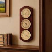 Fischer Weather Station with Thermometer, Barometer Hygrometer 395 mm / 15.6 - No. 9178 US Version