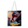 thumbnail image 1 of Henry Danger Bolso de tela con estampado de lienzo para mujer, bolsa de compras reutilizable y estética, con cremallera interior, regalo para mujer,38*45cm., 1 of 6