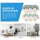 thumbnail image 3 of unbranded 6Ud De Pared Adhesivos Decorativos En Forma De Arcoíris Para Hogar, 3 of 6