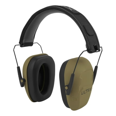 ULTRX™ Shield Passive Earmuff, Slim Fit, Adult, FDE, NRR 23 Db, Model 4106