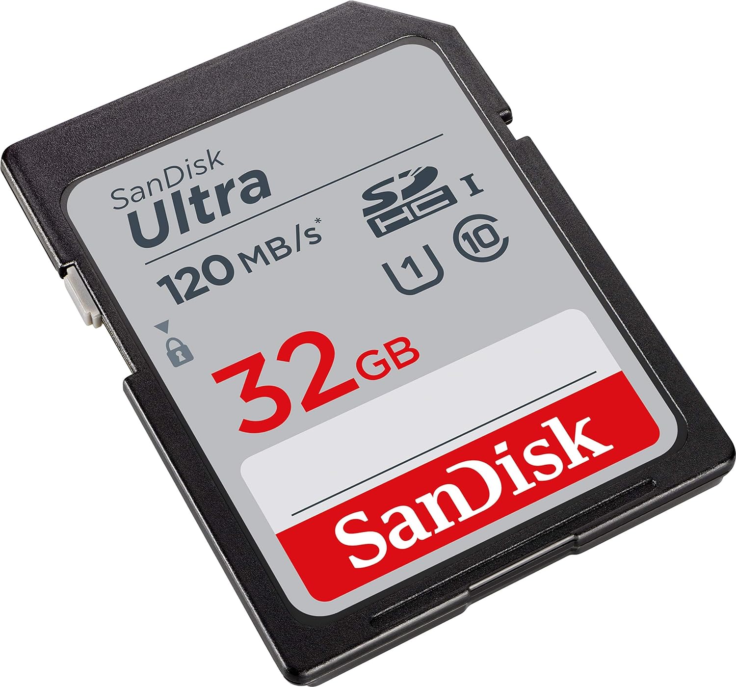 SanDisk 32GB Ultra 120MB/S SDHC UHS-I Memory Card - Exceptional Video Recording Performance