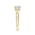 thumbnail image 3 of ANGARA IGI Certified Lab Grown 1 Ct Diamond Engagement Ring for Women in 14K Yellow Gold (Size-6.4mm| Color-F-G| Clarity-VS) | April Birthstone, Anniversary, Jewelry Gift for Women | Diamond Ring, 3 of 8